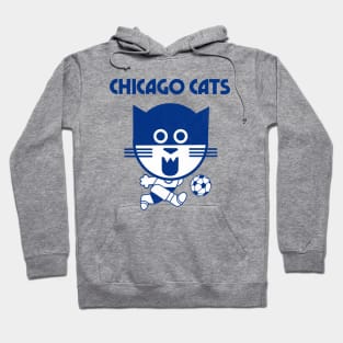 Defunct Chicago Cats Soccer 1975 Hoodie